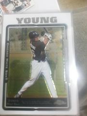 Chris Young [Refractor] #UH189 Baseball Cards 2005 Topps Chrome Updates & Highlights Prices