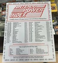 Nintendo Power Index [1st Edition] Nintendo Power Prices
