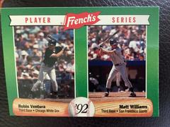 Robin Ventura, Matt Williams #8 Baseball Cards 1992 French's Prices