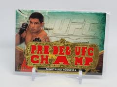 Minotauro Nogueira #TTR-MN Ufc Cards 2014 Topps UFC Knockout Triple Threads Relics Prices