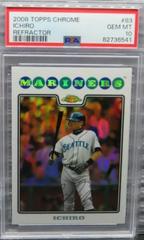 Ichiro [Refractor] #83 Baseball Cards 2008 Topps Chrome Prices