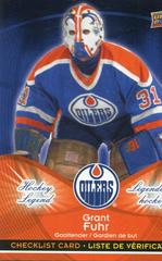 Checklist - Grant Fuhr #CL4 Hockey Cards 2009 Upper Deck McDonald's Prices