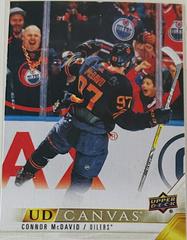 Connor McDavid Hockey Cards 2022 Upper Deck UD Canvas Prices