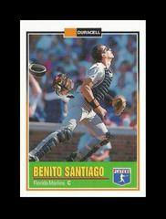 Benito Santiago #10 Baseball Cards 1993 Duracell Power Players Prices