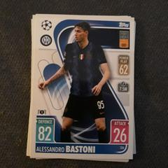 Alessandro Bastoni Soccer Cards 2021 Topps Match Attax Champions & Europa League Prices