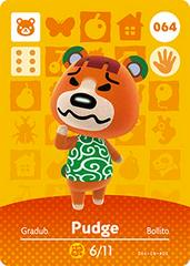 Pudge #064 [Animal Crossing Series 1] Amiibo Cards Prices