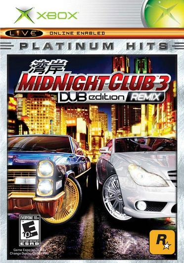 Midnight Club 3 Dub Edition Remix Cover Art