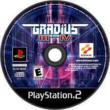 Game Disc | Gradius 3 and 4 Playstation 2