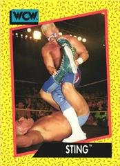 Sting #11 Wrestling Cards 1991 Impel WCW Prices