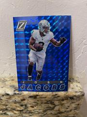 Josh Jacobs [Blue] #12 Football Cards 2023 Panini Zenith Pacific Prices