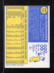 Back | Jim McGlothlin Baseball Cards 1970 Topps