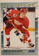 Sergei Federov Hockey Cards 1992 Score Young Superstars Prices