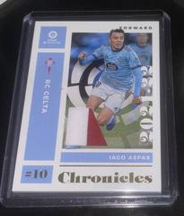 Iago Aspas [Memorabilia Gold] Soccer Cards 2021 Panini Chronicles La Liga Prices