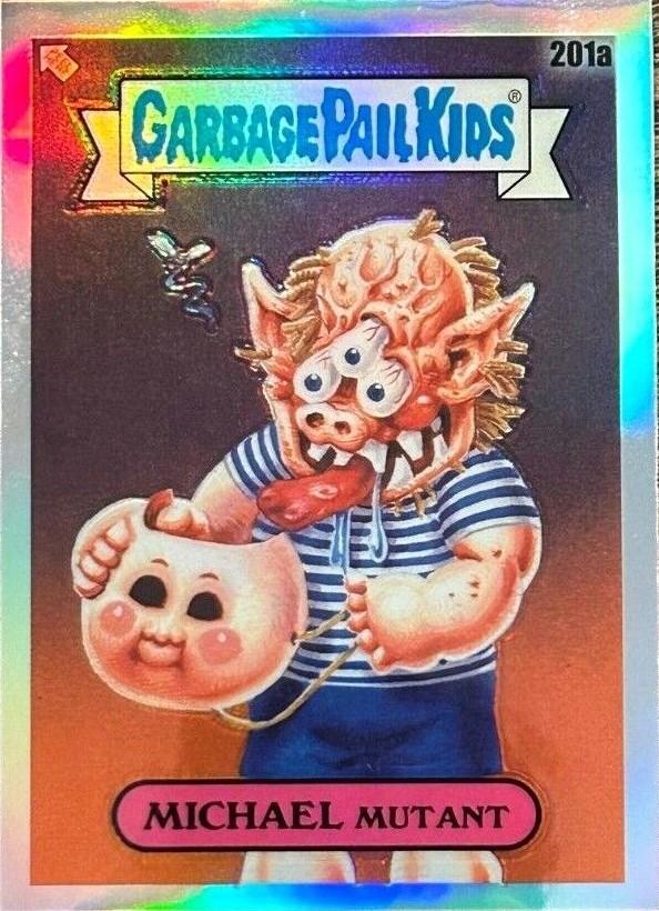 MICHAEL Mutant [Refractor] #201a 2022 Garbage Pail Kids Chrome