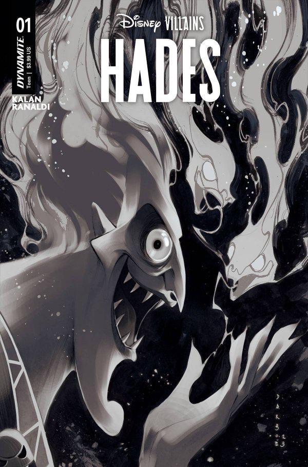 Disney Villains: Hades [Darboe Sketch] #1 (2023) Comic Books Disney Villains: Hades