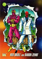 Red Skull and Baron Zemo #99 Marvel 1992 Universe Prices