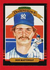 Don Mattingly Baseball Cards 1985 Panini Donruss Diamond Kings Supers Prices