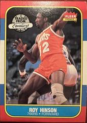 Roy Hinson Basketball Cards 1986 Fleer Prices