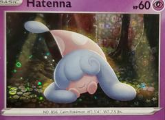 Holo Detail | Hatenna Pokemon Promo