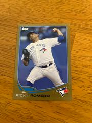 Ricky Romero [Gold] #124 Baseball Cards 2013 Topps Prices