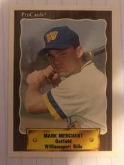 Mark Merchant Baseball Cards 1990 Procards Prices