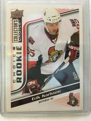Erik Karlsson #279 Hockey Cards 2009 Upper Deck Collector's Choice Prices