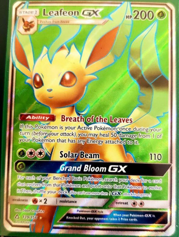 Leafeon GX #139 Prices | Pokemon Ultra Prism | Pokemon Cards