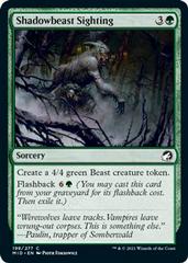 Shadowbeast Sighting [Foil] Magic Innistrad: Midnight Hunt Prices