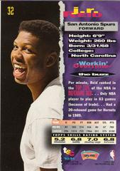 Back Of Card | J.R. Reid Basketball Cards 1993 Stadium Club
