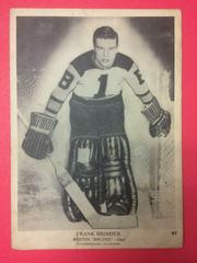 Frank Brimsek Hockey Cards 1939 O-Pee-Chee V301-1 Prices