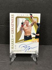 Dustin Poirier Ufc Cards 2021 Panini Immaculate UFC Marks of Greatness Autographs Prices