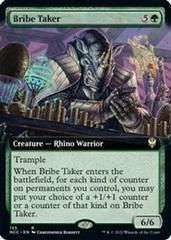 Bribe Taker [Extended Art] #155 Magic New Capenna Commander Prices