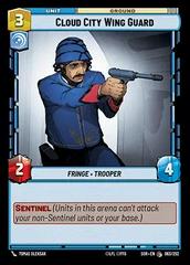Cloud City Wing Guard [Foil Hyperspace] #63 Star Wars Unlimited: Spark of Rebellion Prices