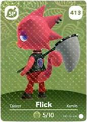 Flick #413 [Animal Crossing Series 5] Amiibo Cards Prices
