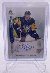 Pierre Olivier Joseph [Autograph] Hockey Cards 2020 SP Authentic Prices