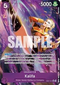 Kalifa [Alternate Art] EB01-031 One Piece Extra Booster Memorial Collection