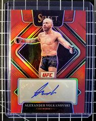 Alexander Volkanovski [Red] Ufc Cards 2022 Panini Select UFC Signatures Prices