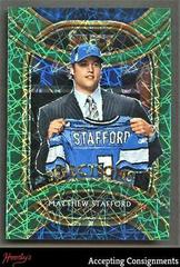 Matthew Stafford [Green Prizm] #S1-7 Football Cards 2020 Panini Select Select1ons Prices