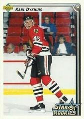 Karl Dykhuis #404 Hockey Cards 1992 Upper Deck Prices