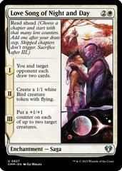 Love Song of Night and Day #827 Magic Commander Masters Prices