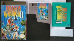 Box, Cartridge, Manual, Sleeve And Styrofoam  | Dragon Warrior II NES