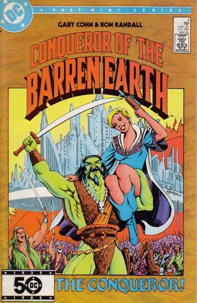 Conqueror of the Barren Earth #4 (1985) Comic Books Conqueror of the Barren Earth