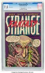 Strange Fantasy [Black Cat Variant] Comic Books Strange Fantasy Prices