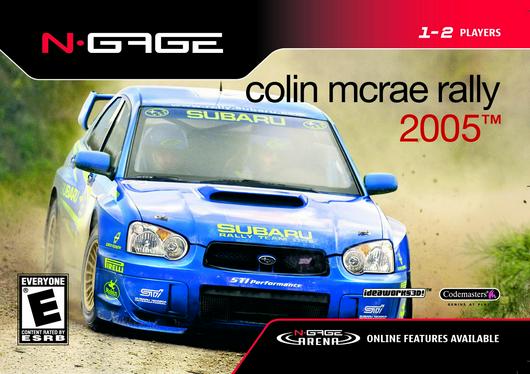 Colin McRae Rally 2005 Cover Art