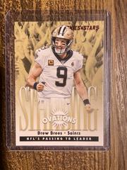 Drew Brees Football Cards 2020 Panini Rookies & Stars Standing Ovation Prices