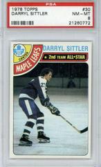 Darryl Sittler Hockey Cards 1978 Topps Prices