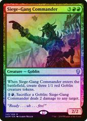 Siege-Gang Commander [Foil] Magic Dominaria Prices