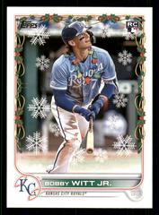Bobby Witt Jr. [SSSP Variation] Baseball Cards 2022 Topps Holiday Prices