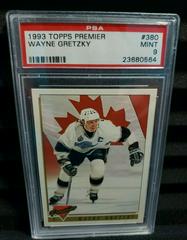 Wayne Gretzky #380 Hockey Cards 1993 Topps Premier Prices