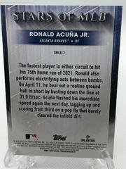 Back Of Card | Ronald Acuna Jr. Baseball Cards 2022 Topps Stars of MLB